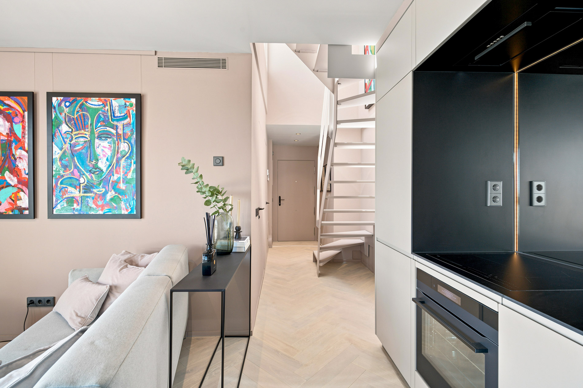 Design Penthouse with Private Rooftop Terrace and Panoramic Views in Bonanova